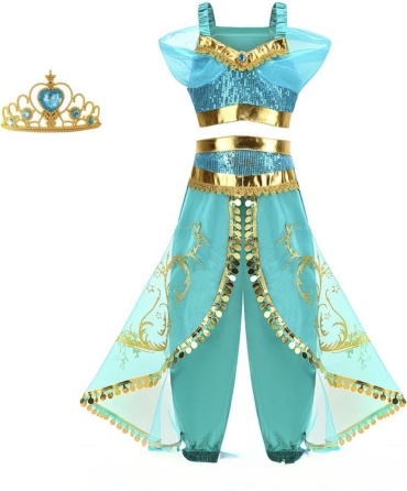 Карнавальный костюм Jasmine Aladdin синий