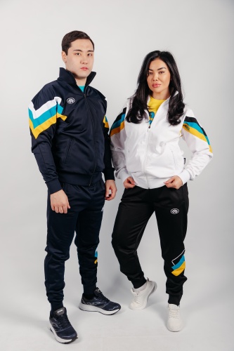Спортивный костюм CHEMPION черный, белый