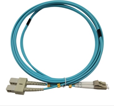 Патч-корд оптический Herzco duplex MM (OM3) SC/LC 3 м
