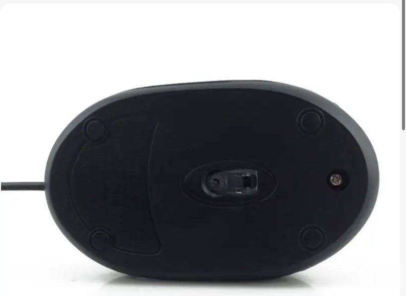 Мышь Optical Mouse черный