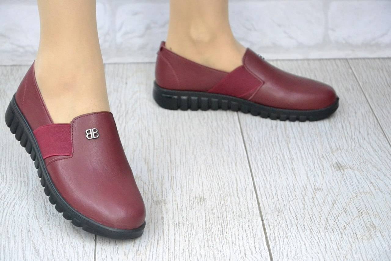 Туфли GLAMOUR бордовый