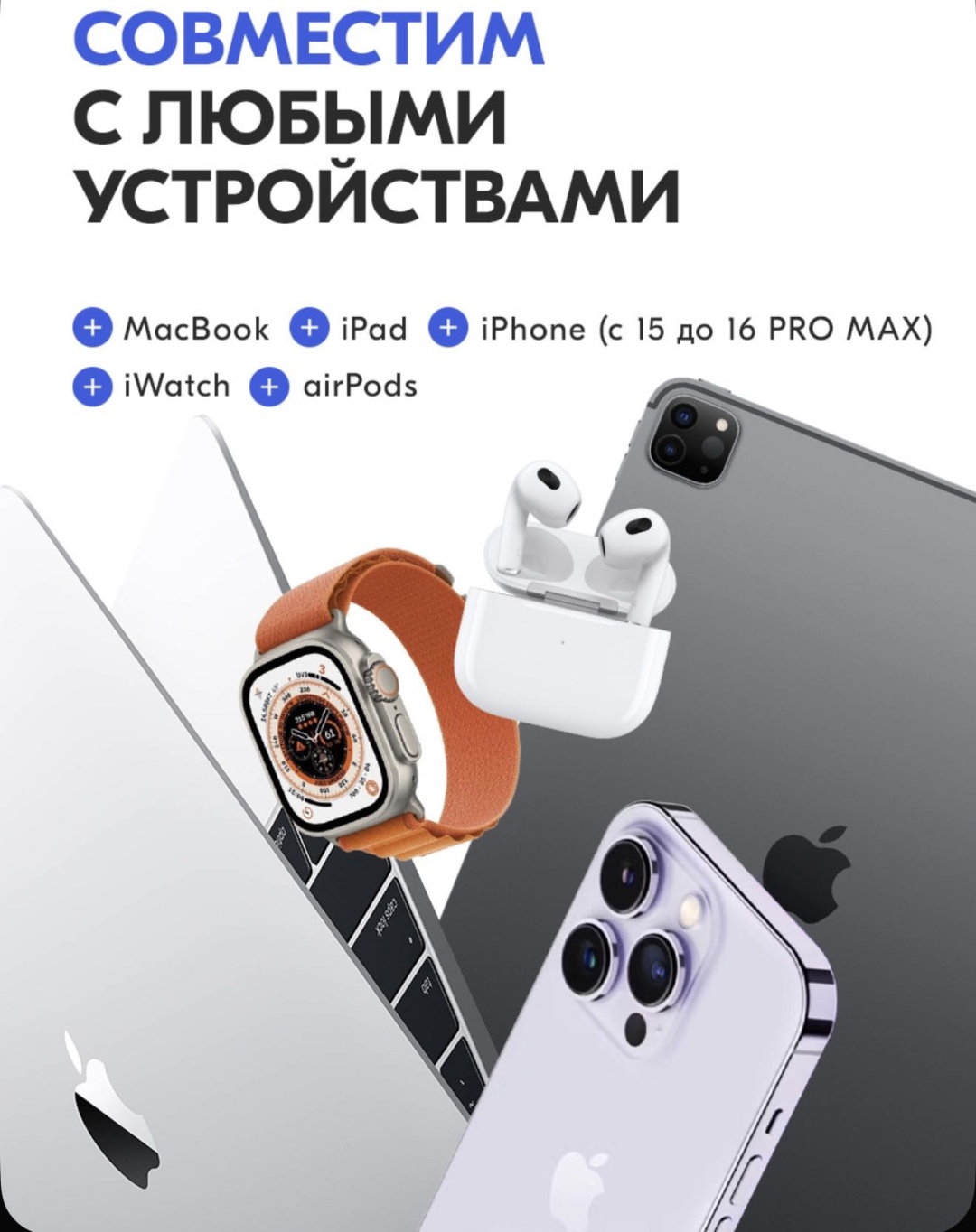 Зарядное устройство SMRT - 005 USB Type-C 20 Вт белый