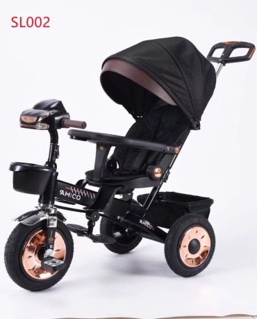 Трёхколёсный велосипед Amico Amico SL002 черный
