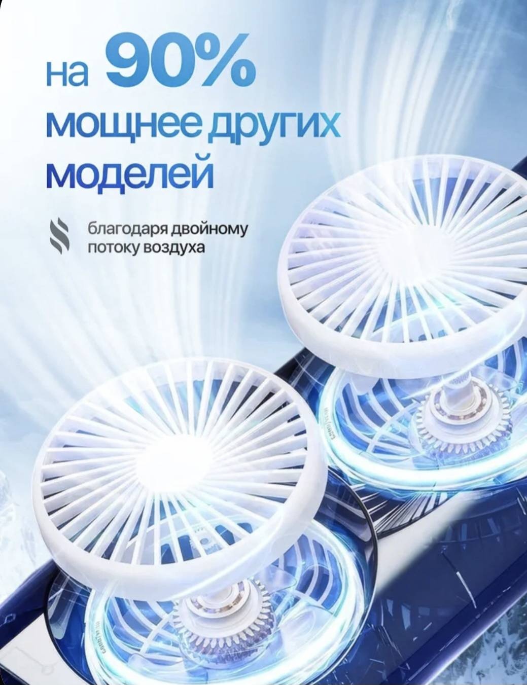 Вентилятор CoolFan S2 белый
