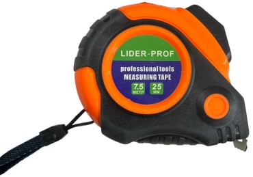 LIDER PROF рулетка строительная LP-326556, 7.5 м х 25 мм