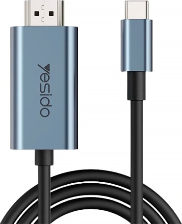 Кабель YESIDO USB Type-C - HDMI 2 м