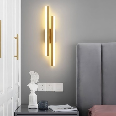 Бра настенный LED, золотистый