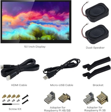 Монитор 10.1" LCD LCD DISPLAY черный