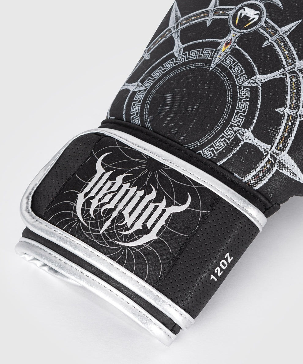 Боксерские перчатки Venum 16 oz черный, серый