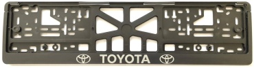 Рамка для номера T3 Toyota рамка для номера черный