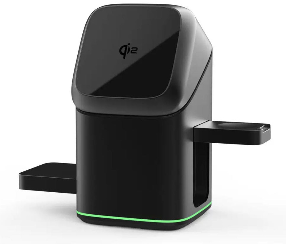 Зарядное устройство Qi2 USB Type-C 15 Вт черный