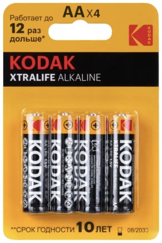 Батарейка AA Kodak 4 шт