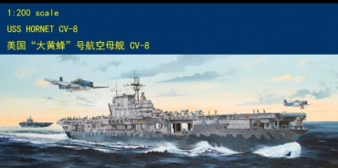 Модель Американский авианосец, USS Hornet CV-8