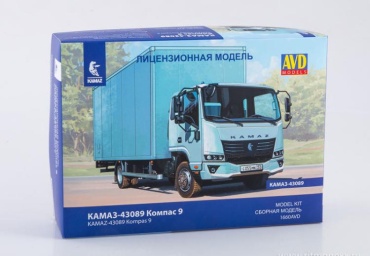 Сборная модель КАМАЗ-43089 Компас 9