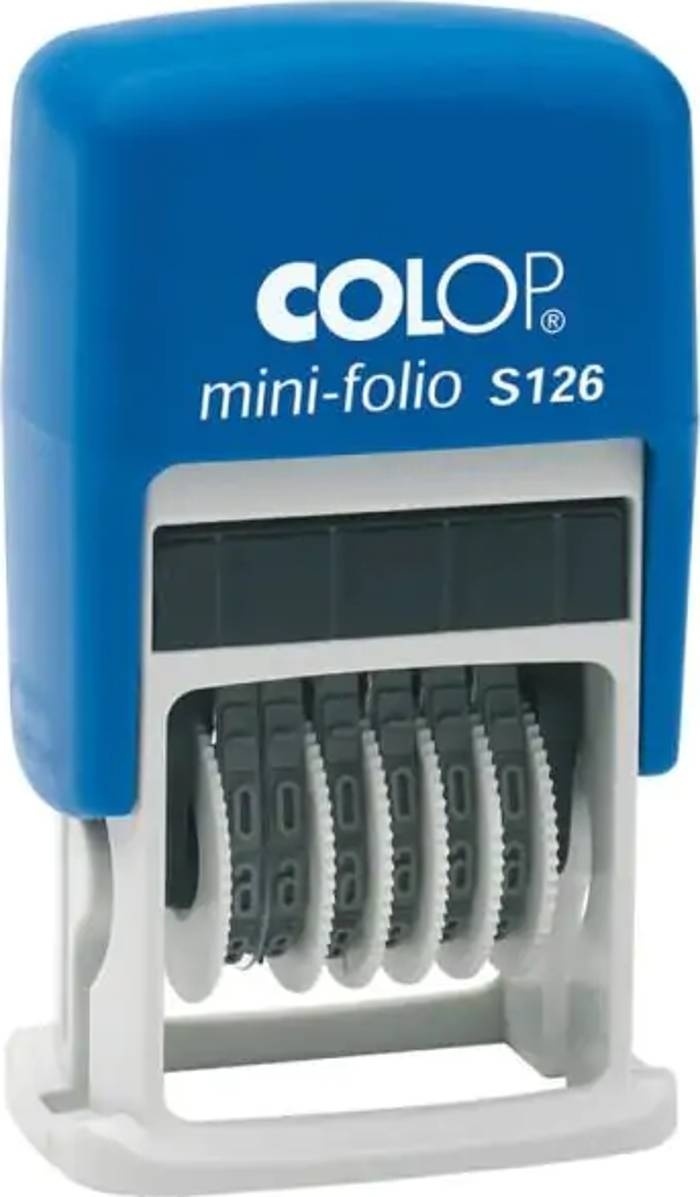 Нумератор COLOP S126 1 строк