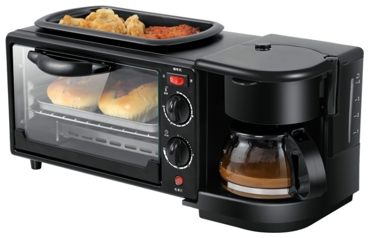 Духовой шкаф Breakfast Maker черный