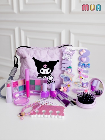 Mua Kids Детская игрушечная косметика для девочек Куроми Kuromi гипоаллергенная набор 3+