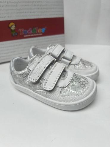 Кеды Toddler белый, серебристый