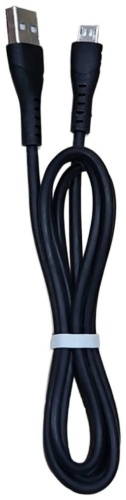 Кабель micro-USB 2.0 (F), 1 м, черный