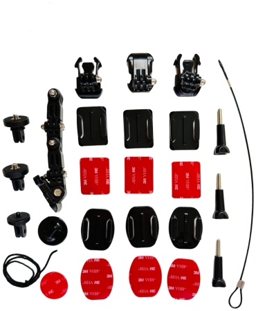 Крепление ACTION CAM ALMATY Helmet Mount Bundle