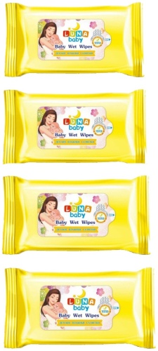 Детские влажные салфетки Luna Fresh Luna baby 20 шт