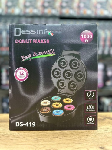 Мультипекарь Dessini ds-419 черный