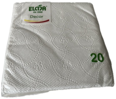 Бумажные салфетки Elma A1244 20 шт