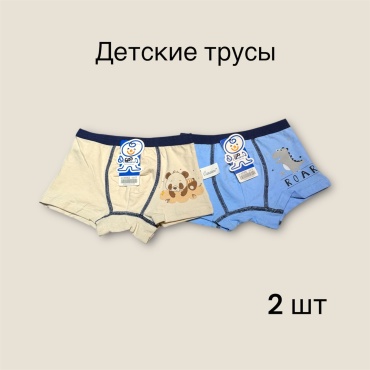 Боксеры Cassino синий, бежевый