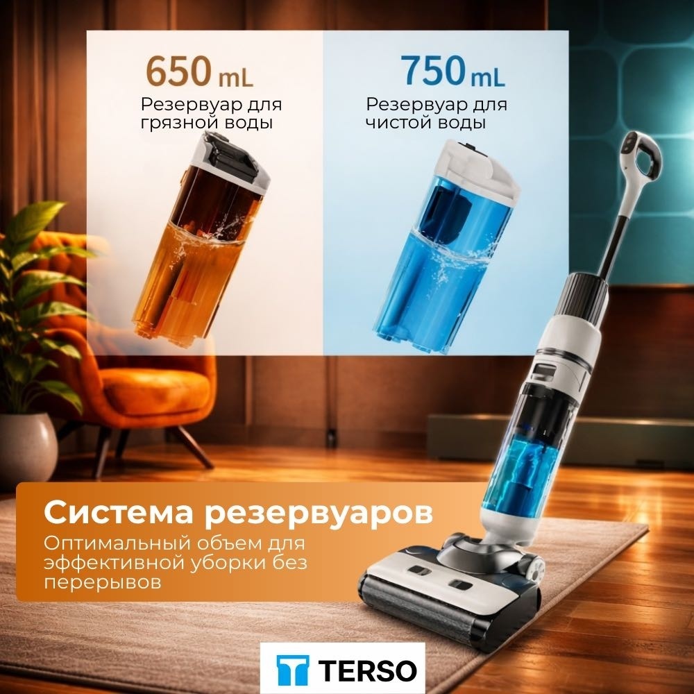 Пылесос V17 pro белый