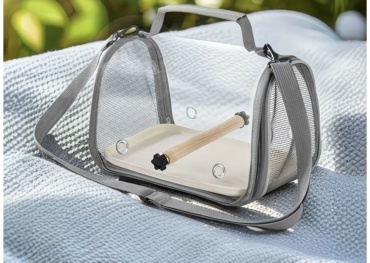 Переноска серый
