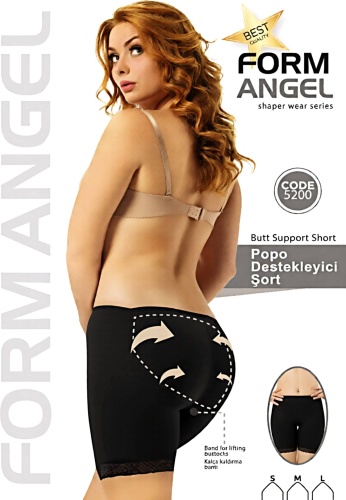 Шорты Form Angel черный