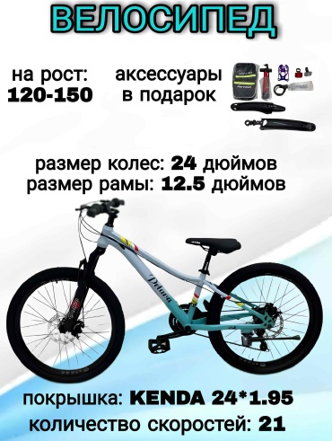 Велосипед Petava Велосипед Petava Raptor-24 V007 2025 12.5 дюймов мультиколор