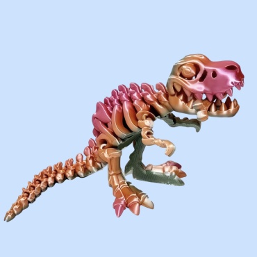 3D динозавр скелет 16 см 1 шт