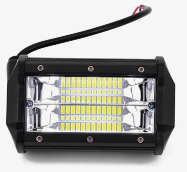 Светодиодная фара 0711 led 020A-72w 72 Вт прямоугольная