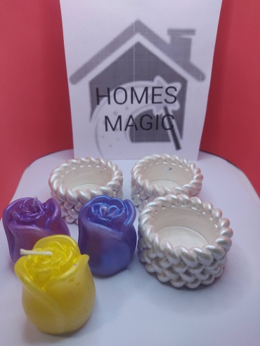 Ароматическая свеча Homes Magic HOMES MAGIC 6 см, 1 шт