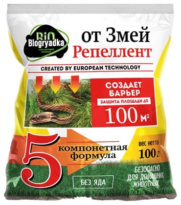 Гранулы Отпугиватель змей 100 г