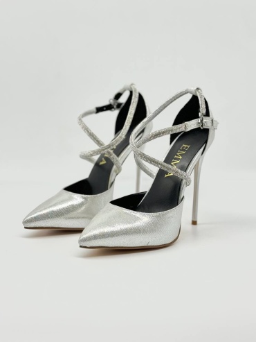 Туфли EMMA Shoes серебристый
