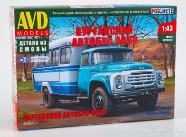 Модель Сборная модель Курганский автобус 4959