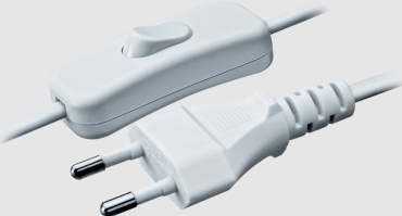 Navigator шнур с выключателем NPS-FS-170-WH 2*0,75 1,7м 94667 белый 1 шт