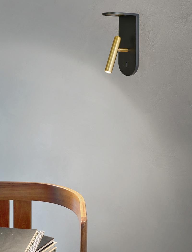 Бра настенный LOFT Style LED, черный