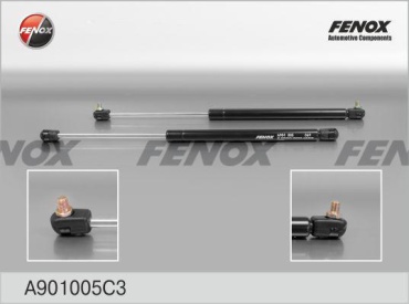 FENOX A901005C3 упор крышки багажника для Lada 2112 1995-2011 черный