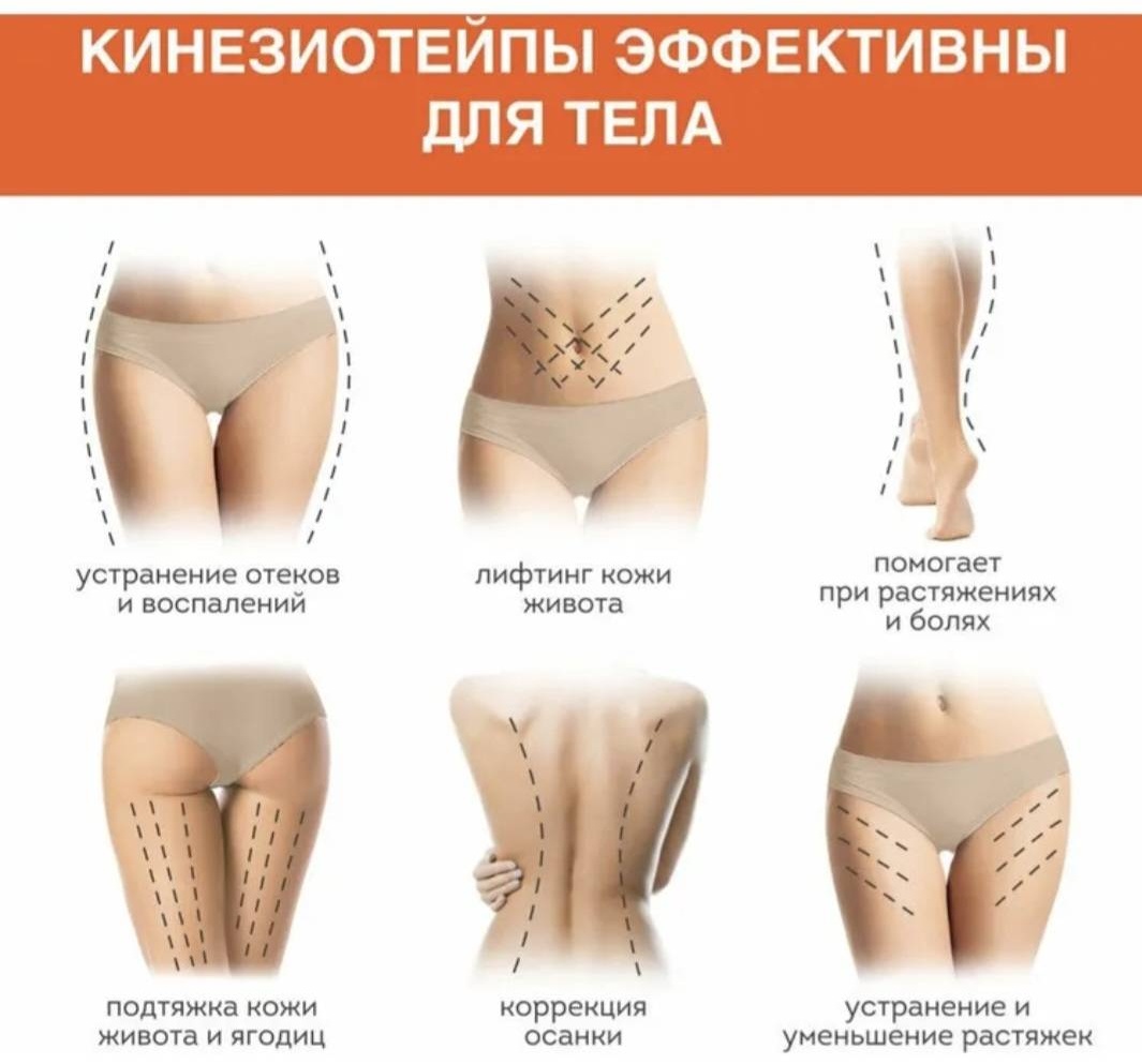 Тейп AIR TAPE basic 2 шт 2.5 см 5 м бежевый