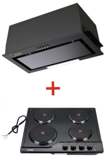 Варочная поверхность Dessus DCM-60001B + DH-609B черный