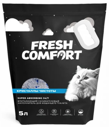 Наполнитель Fresh Comfort 815506323 впитывающий 5 л