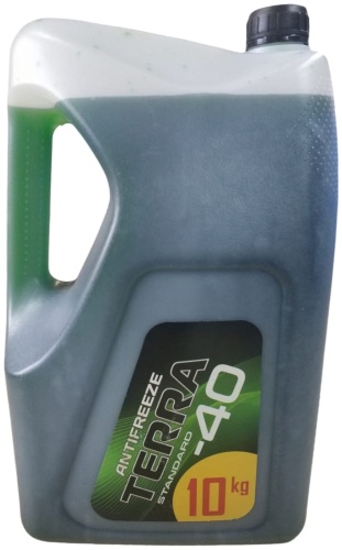 Антифриз TERRA Antifreeze standard зеленый G-11 10 л