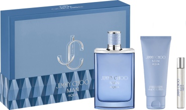 Jimmy choo Man aqua парфюмерный набор 100 мл, для мужчин