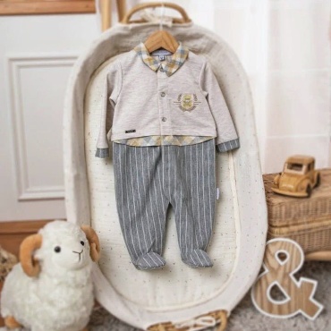 Слип Babydola серебристый