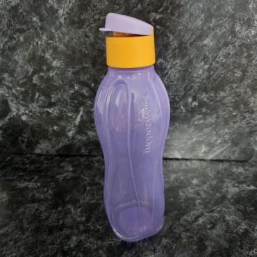 Бутылка Tupperware 0.75 л оранжевый, фиолетовый, флип-топ, полипропилен