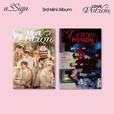 Музыкальный диск KCRUSH N.SSIGN - LOVE POTION 3rd Mini Album RANDOM Version