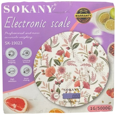 Кухонные весы SOKANY SK-19023 мультиколор